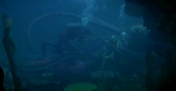 The most dreaded predator of the deep - the rubber giant squid.