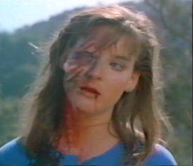 Aw, Cindy, that's not an over-obvious piece of latex on your face, is it?