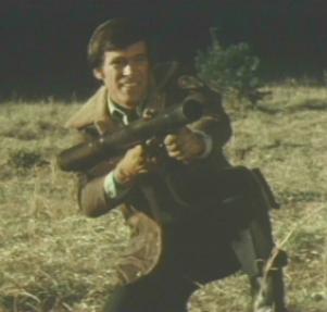 Mr. George, however, demonstrates proper hunting form.