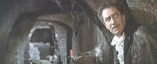 Either Geoffrey Rush in Haunted Hill or Vinnie in Pit.  It gets hard to tell after a while.