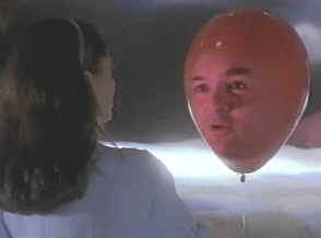 No one will remain seated during the gripping "Larry Miller in a Balloon" scene