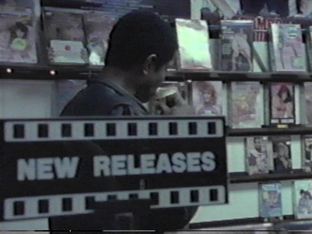 Max checks out Chris and Scott's video collection, "Hmmm..Night Eyes 1 and 2, the entire Porky's collection, Police Academy: Mission to Moscow..."
