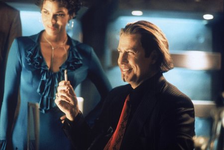 Using the Beta Capsule, Travolta can only wish to become Ultra Man.